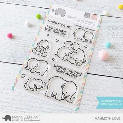 Mama Elephant Clear Stamps - Mammoth Love